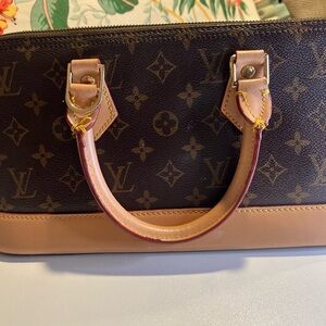 Chic Brown and Tan Satchel